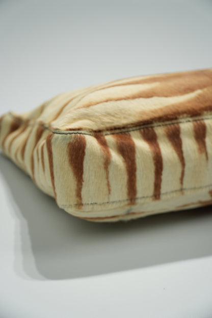 Fendi Baguette Pony-hair Style Calfskin Horse Print