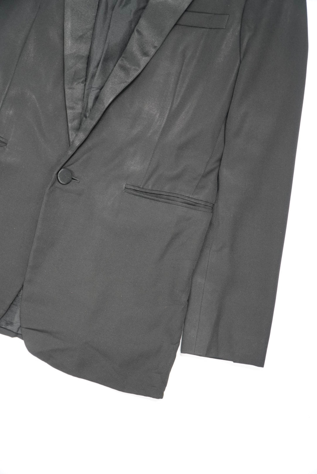 Saint Laurent Black Smoking Blazer