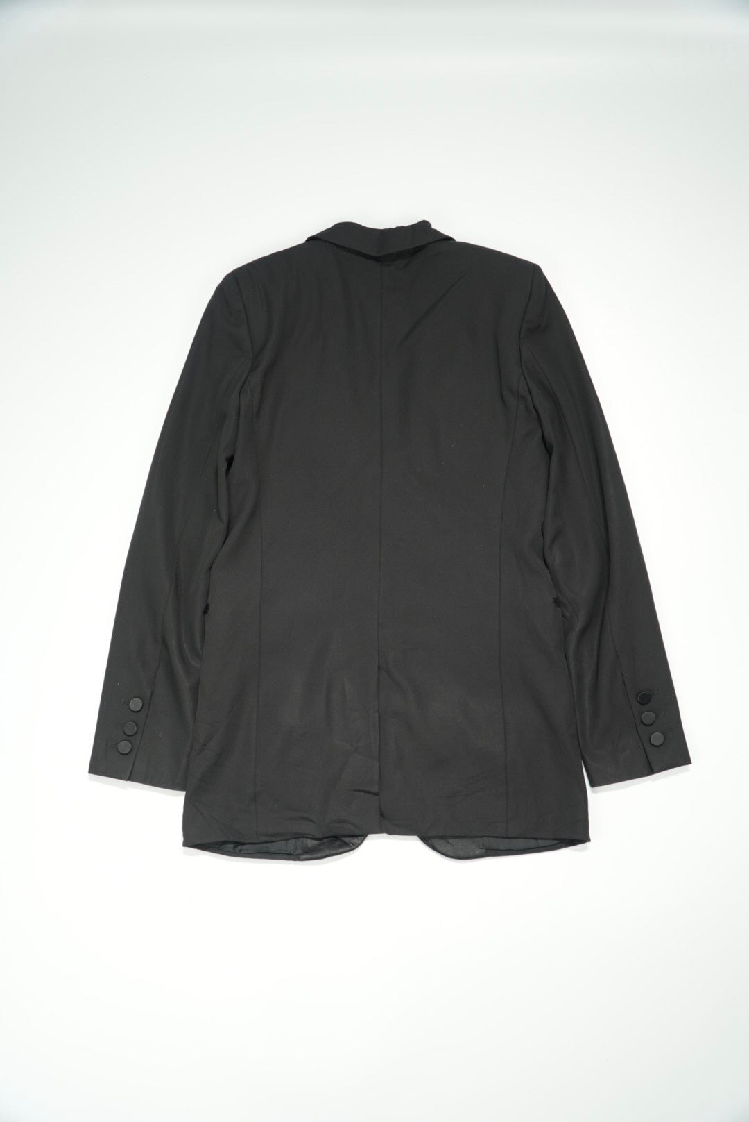 Saint Laurent Black Smoking Blazer