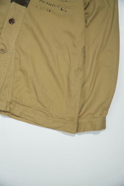 Kapital Tiger Juddbhan Corduroy Trimmed Printed Twill Shirt