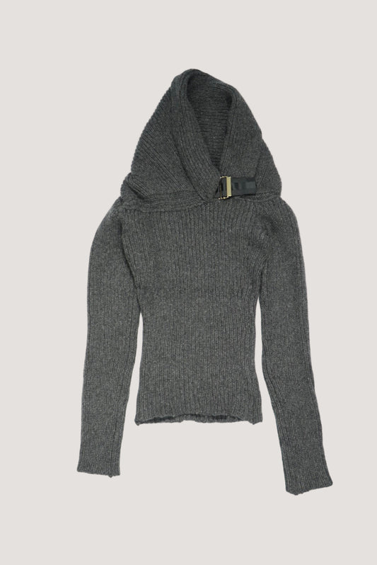 Gucci by Tom Ford Gray Cashmere Sweater