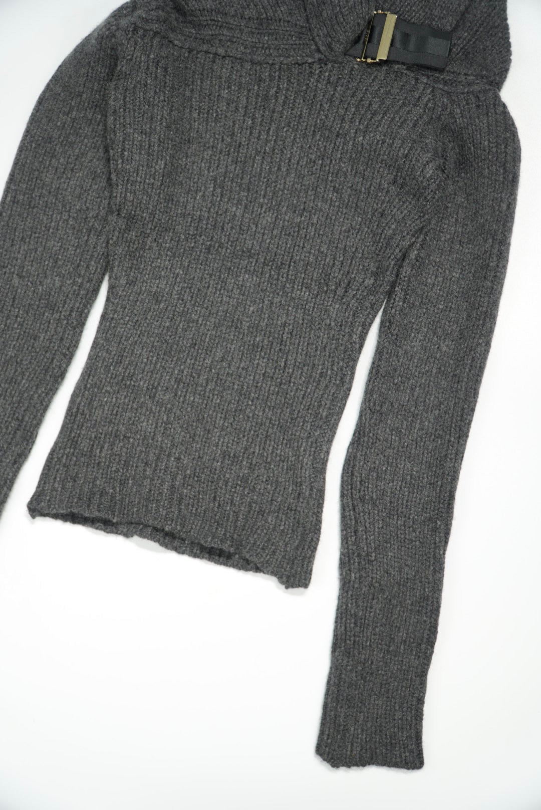 Gucci by Tom Ford Gray Cashmere Sweater
