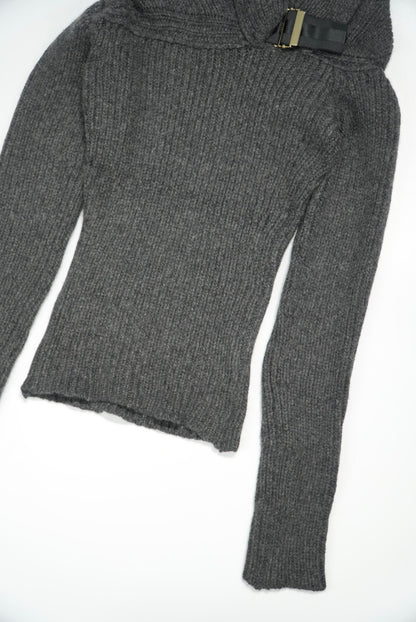 Gucci by Tom Ford Gray Cashmere Sweater