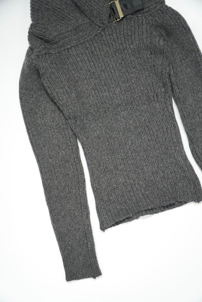 Gucci by Tom Ford Gray Cashmere Sweater