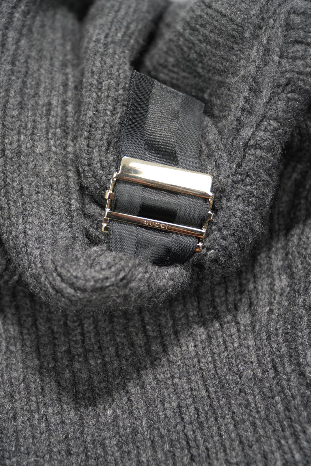 Gucci by Tom Ford Gray Cashmere Sweater