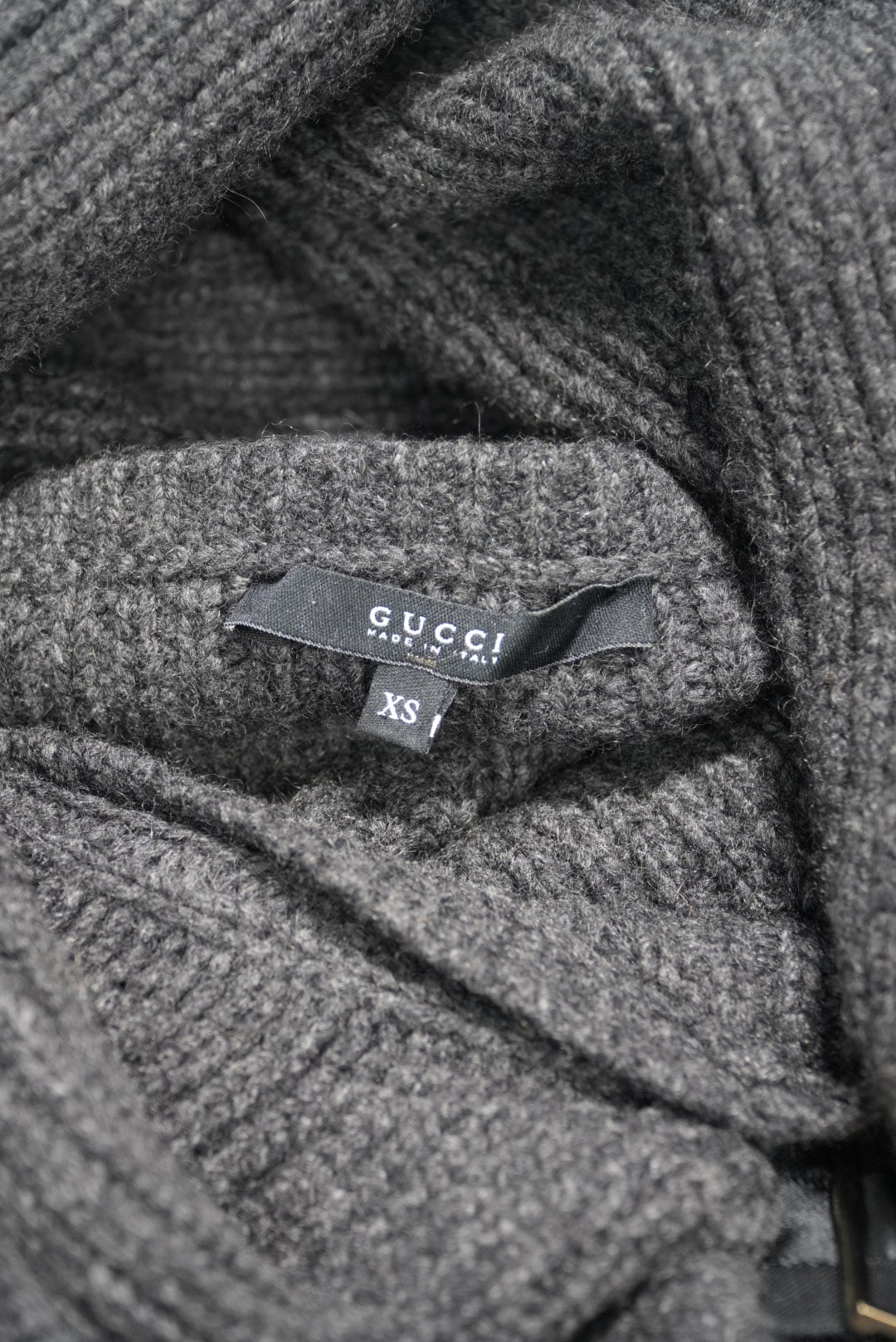Gucci by Tom Ford Gray Cashmere Sweater