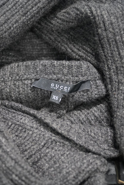 Gucci by Tom Ford Gray Cashmere Sweater
