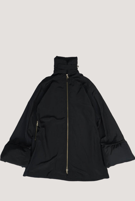 Jean Paul Gaultier Femme Zip Packable Hood Balloon Jacket