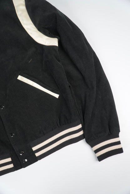 Celine Hedi Slimane Teddy Black Corduroy Jacket