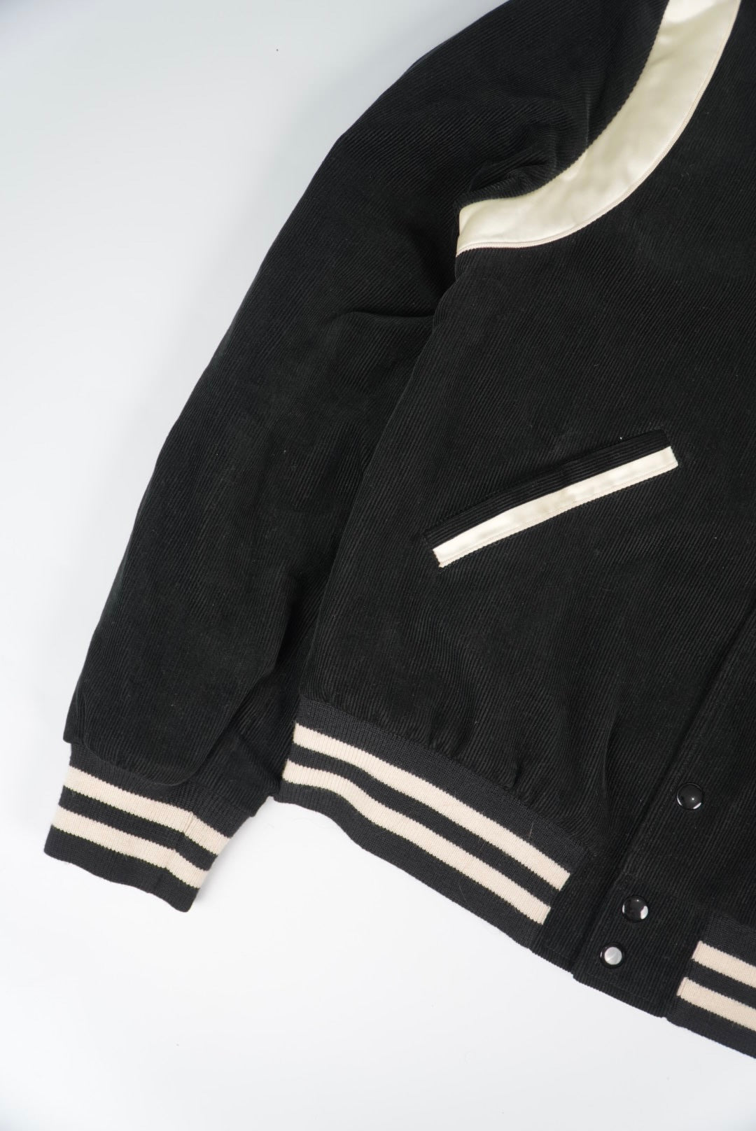 Celine Hedi Slimane Teddy Black Corduroy Jacket