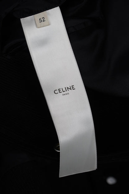 Celine Hedi Slimane Teddy Black Corduroy Jacket