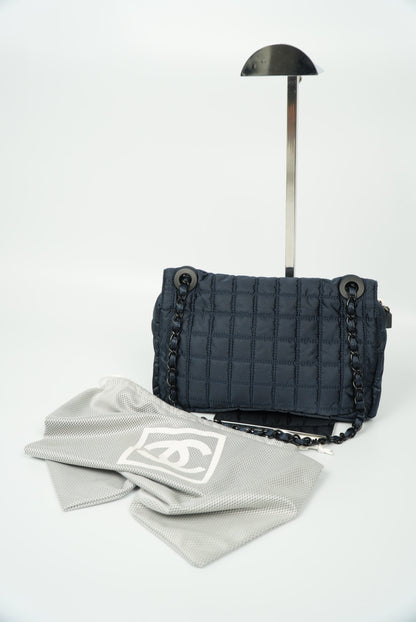 Chanel Sport Nylon Quilted Flap Bag
