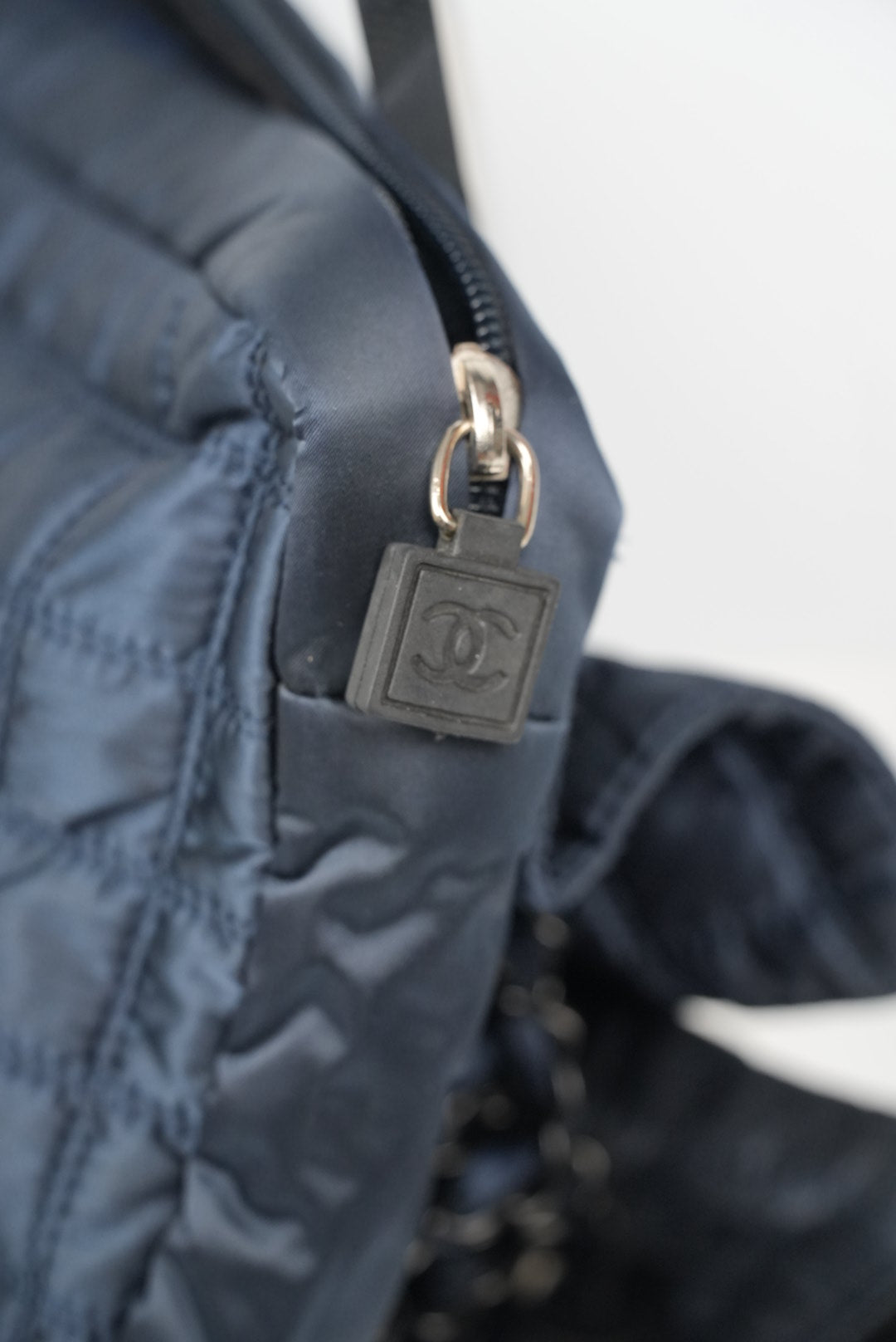 Chanel Sport Nylon Quilted Flap Bag