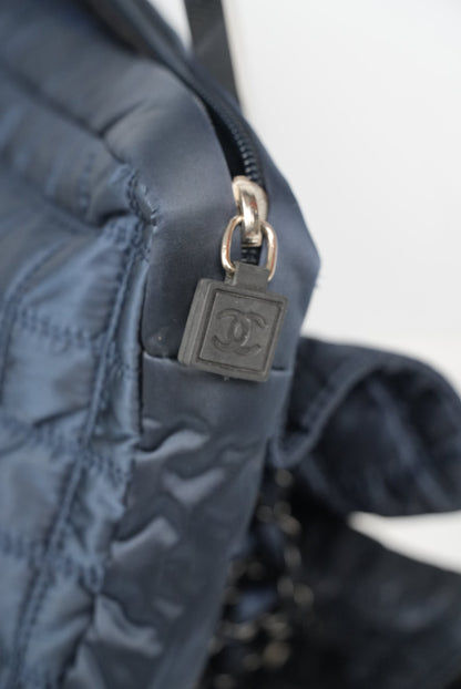 Chanel Sport Nylon Quilted Flap Bag