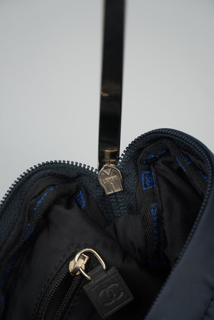 Chanel Sport Nylon Quilted Flap Bag