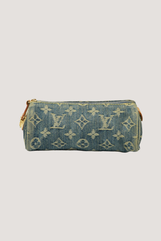 Louis Vuitton Monogram Denim Trousse Speedy
