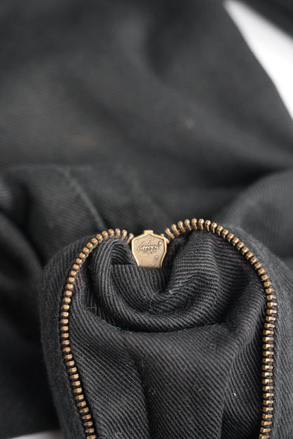 Gucci by Tom Ford Black Zipper Flared Jeans