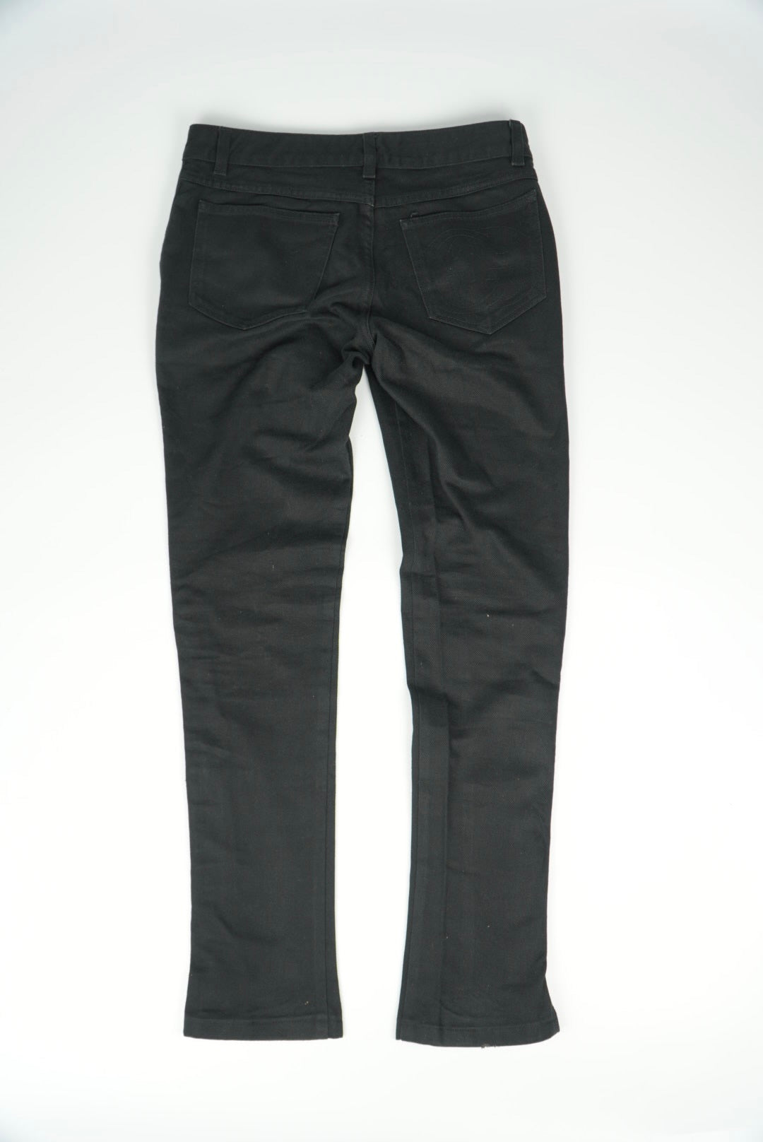 Gucci by Tom Ford Black Zipper Flared Jeans