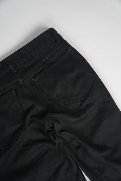 Gucci by Tom Ford Black Zipper Flared Jeans