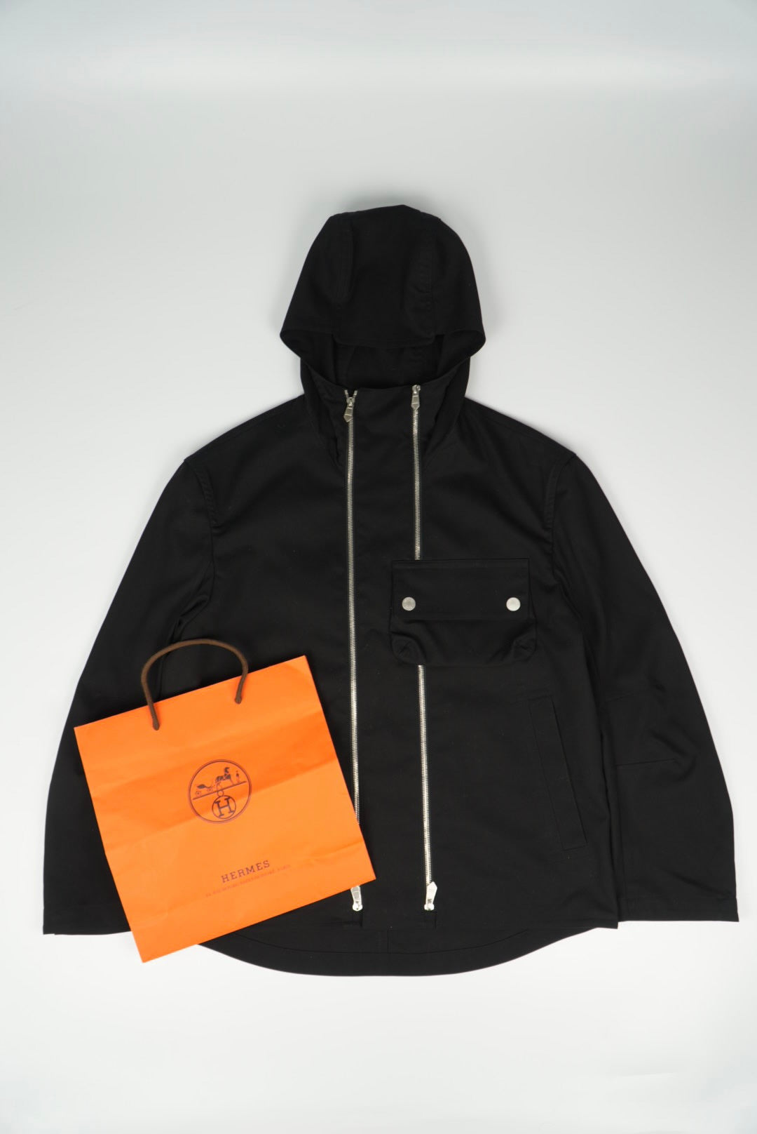 Hermes Double Zip Hood Jacket