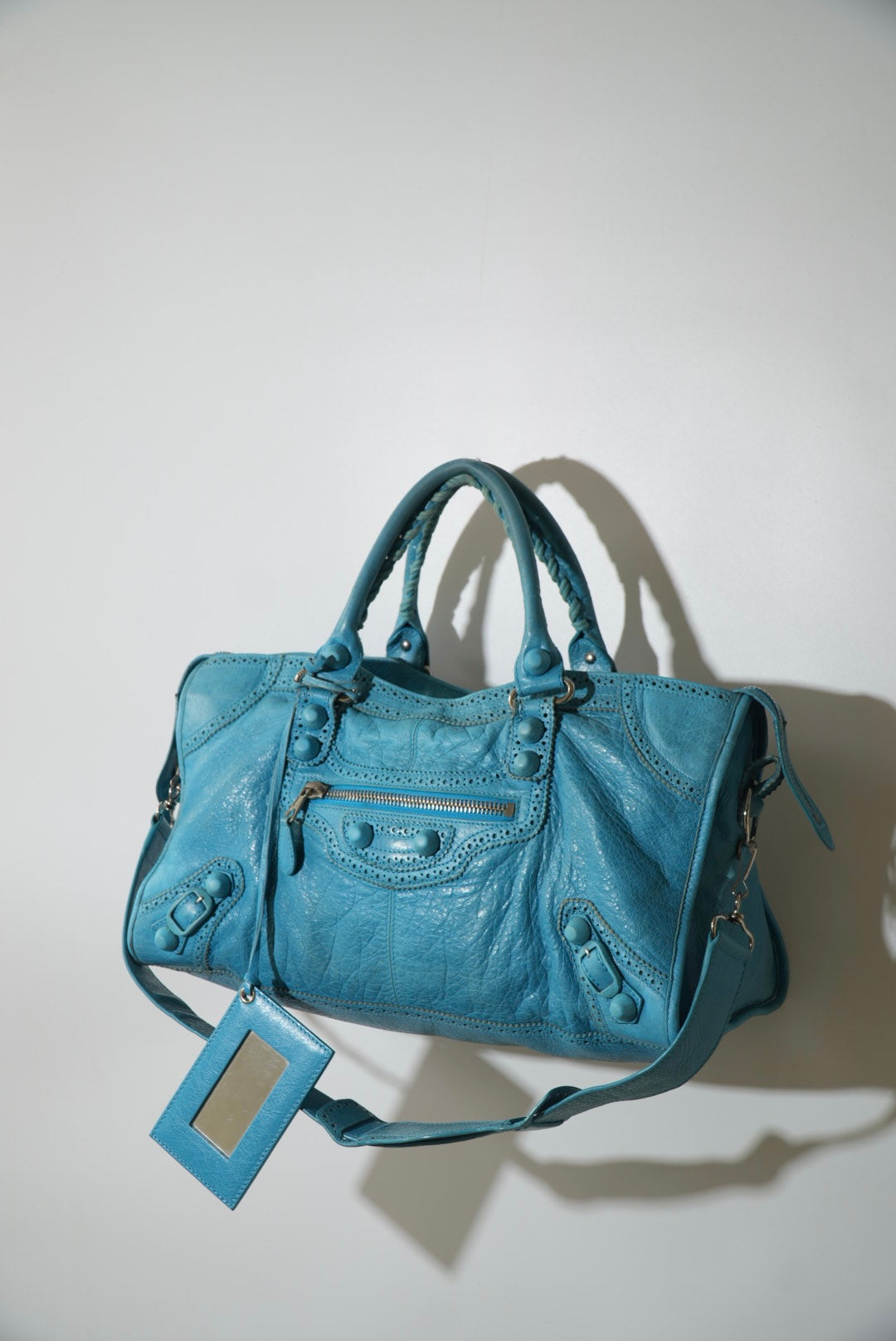 2000’s Balenciaga Tiffany Turquoise City Bag