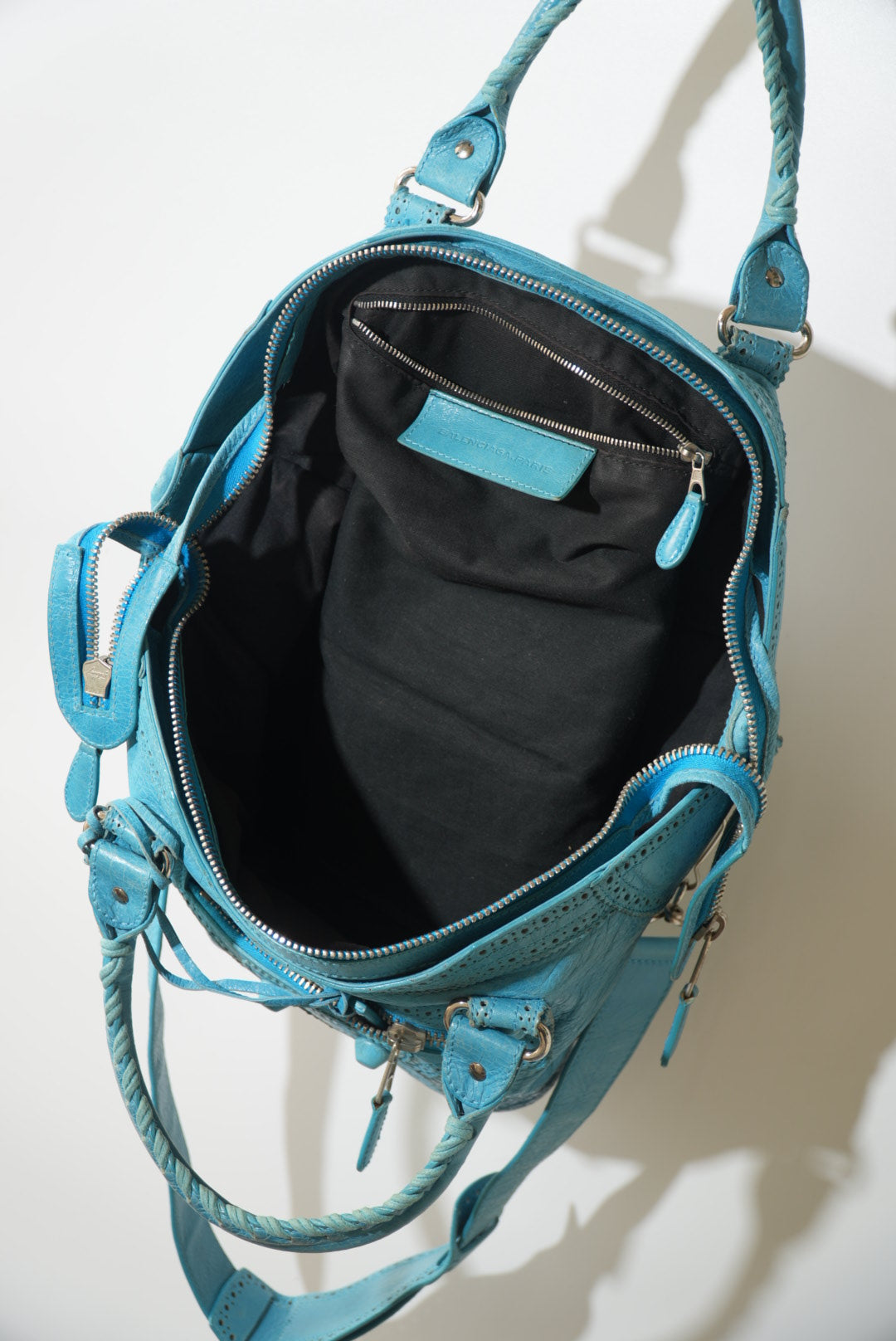 2000’s Balenciaga Tiffany Turquoise City Bag