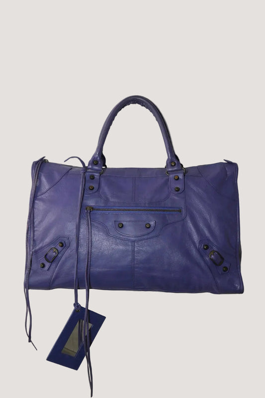 2000’s Balenciaga Purple Lavender Work Bag