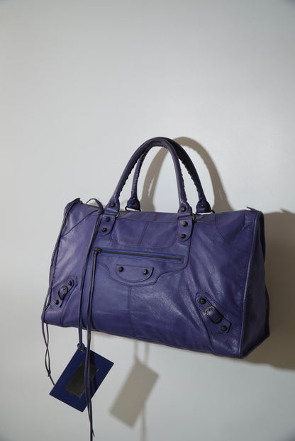 2000’s Balenciaga Purple Lavender Work Bag