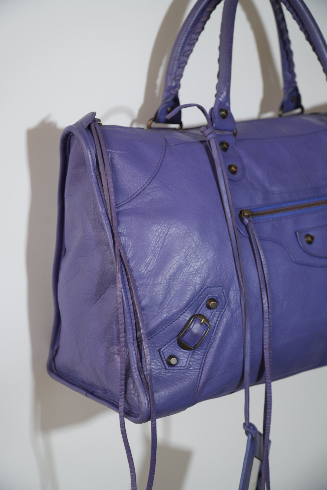 2000’s Balenciaga Purple Lavender Work Bag
