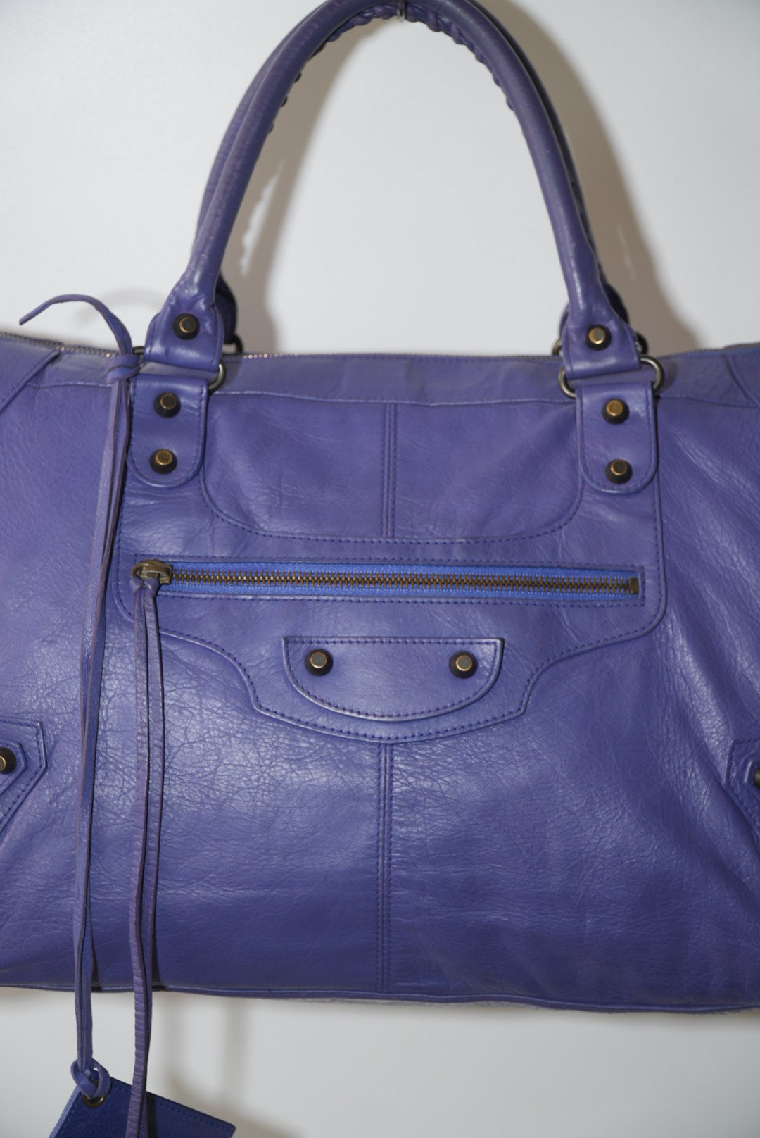 2000’s Balenciaga Purple Lavender Work Bag