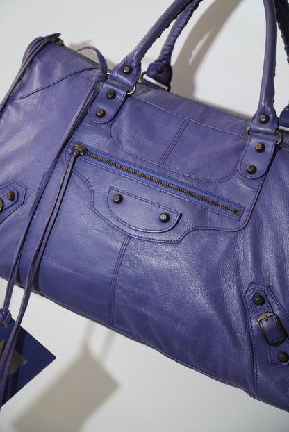 2000’s Balenciaga Purple Lavender Work Bag