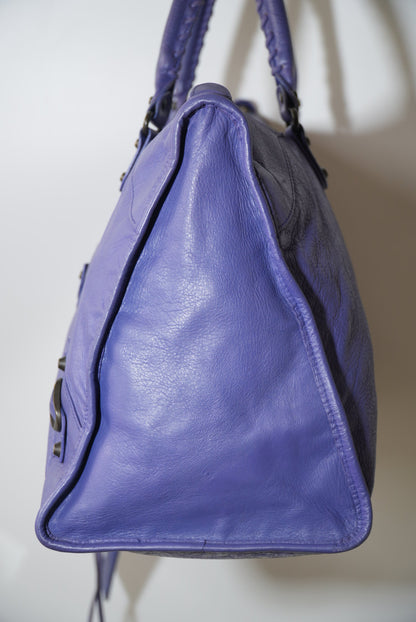 2000’s Balenciaga Purple Lavender Work Bag