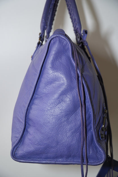 2000’s Balenciaga Purple Lavender Work Bag