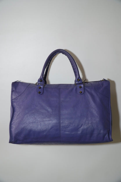 2000’s Balenciaga Purple Lavender Work Bag