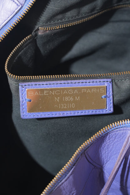2000’s Balenciaga Purple Lavender Work Bag