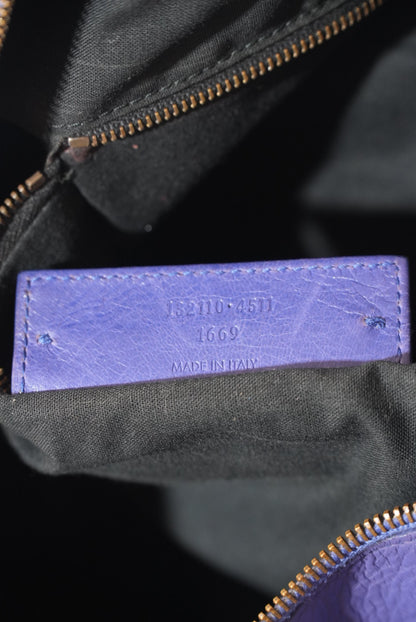 2000’s Balenciaga Purple Lavender Work Bag
