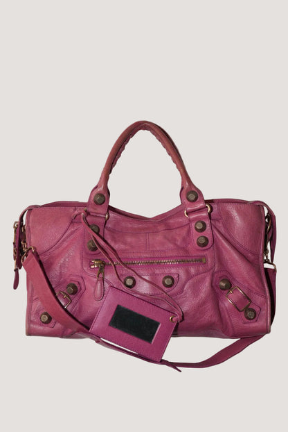2000’s Balenciaga Cyclamen Giant 21 Rose Gold Part Time Bag