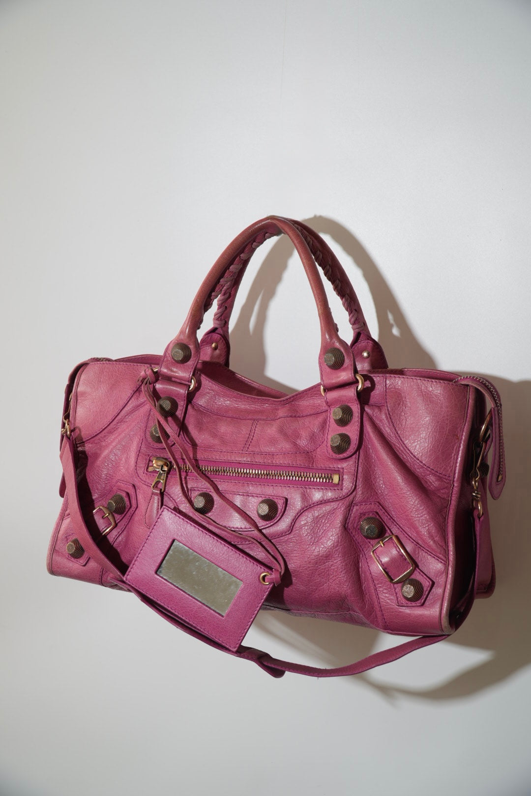 2000’s Balenciaga Cyclamen Giant 21 Rose Gold Part Time Bag