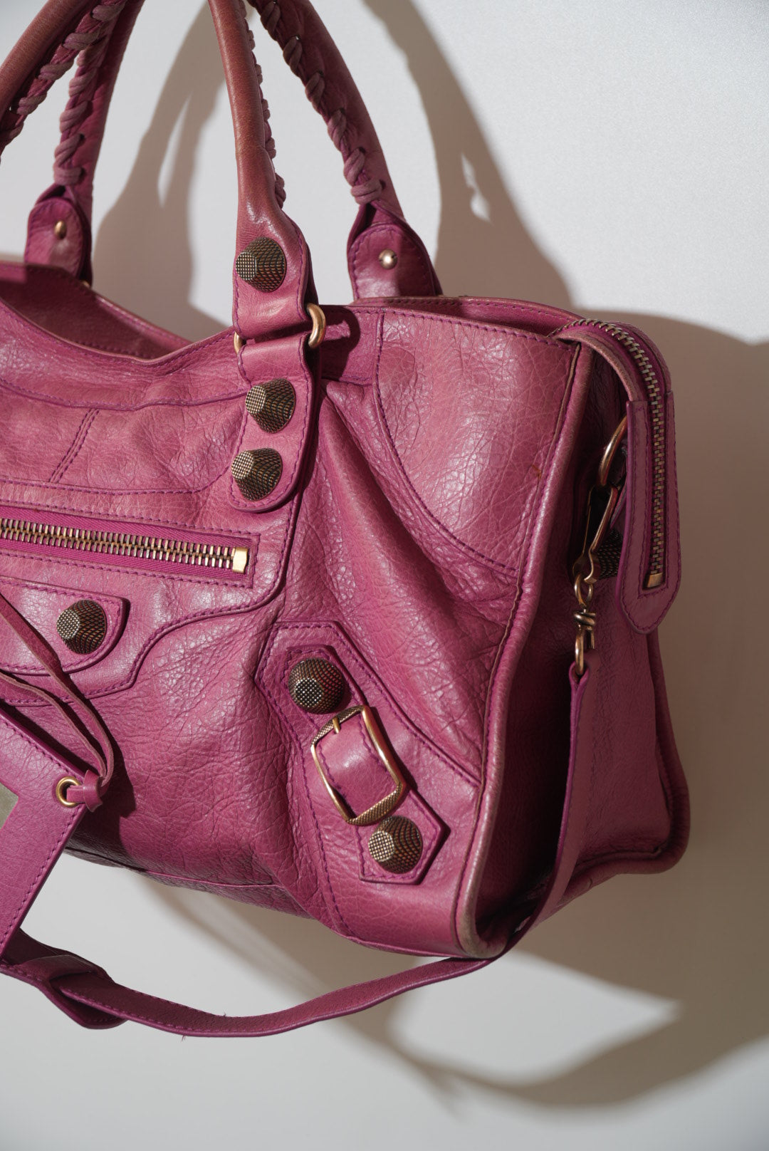 2000’s Balenciaga Cyclamen Giant 21 Rose Gold Part Time Bag