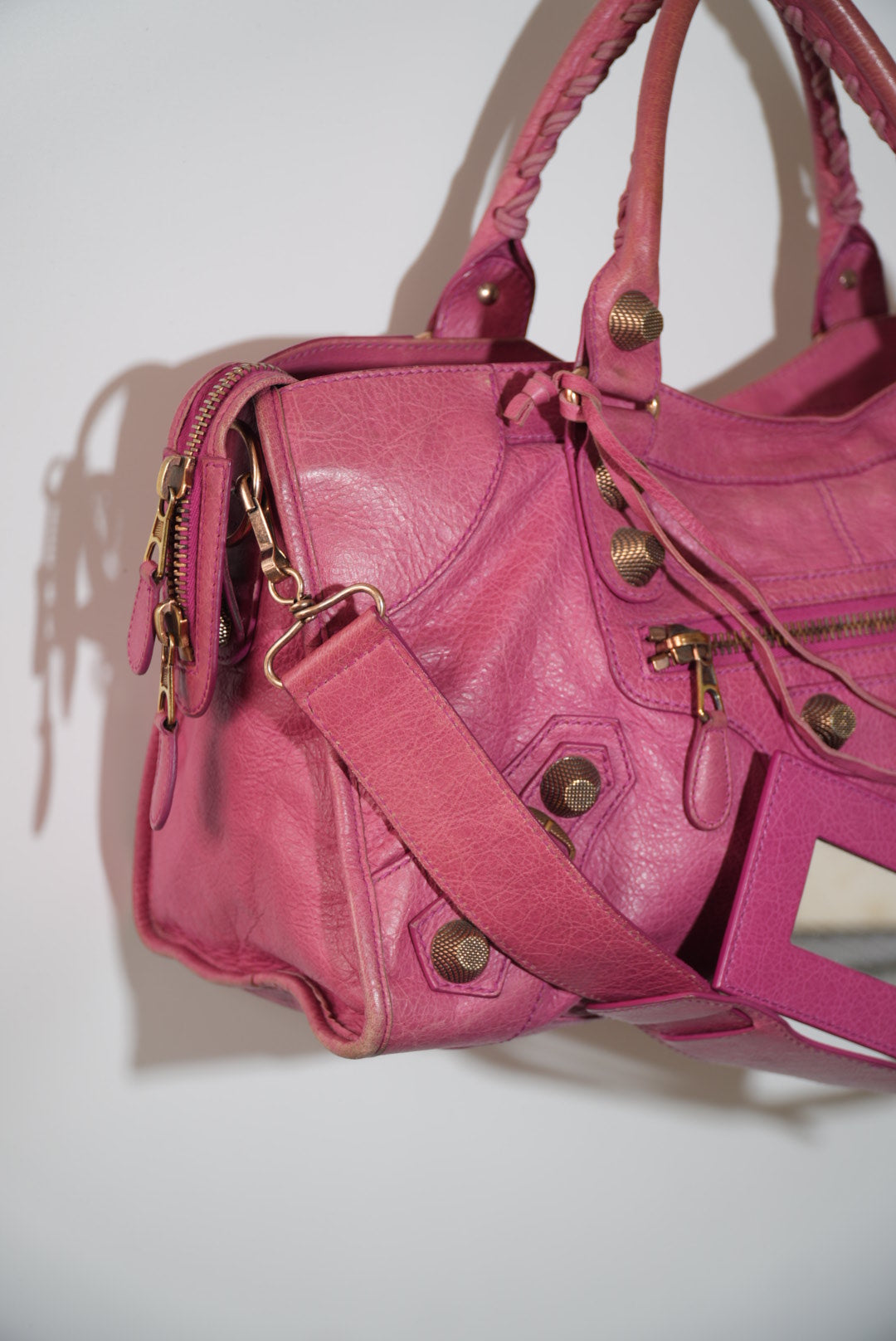 2000’s Balenciaga Cyclamen Giant 21 Rose Gold Part Time Bag