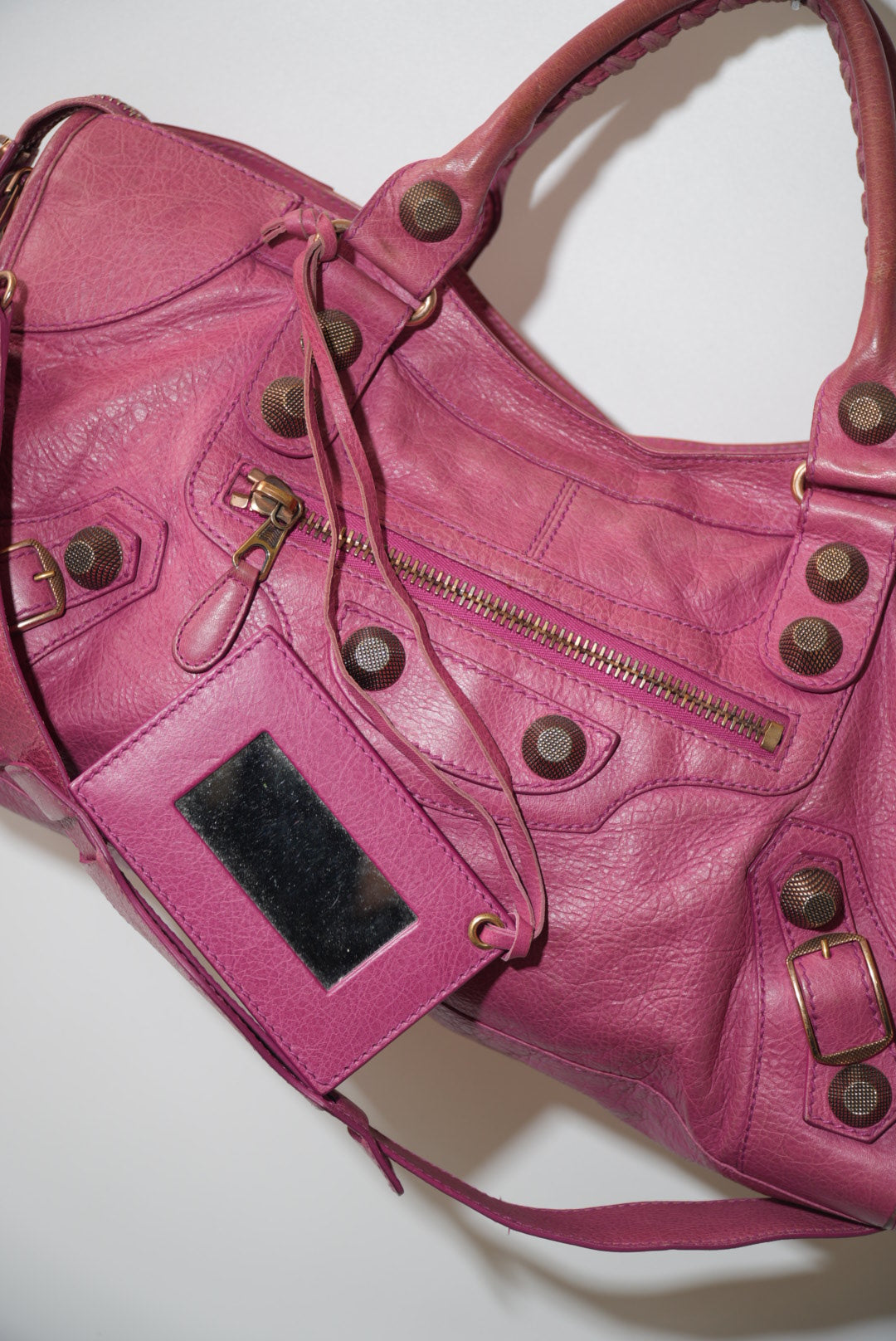 2000’s Balenciaga Cyclamen Giant 21 Rose Gold Part Time Bag