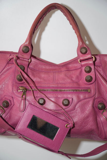 2000’s Balenciaga Cyclamen Giant 21 Rose Gold Part Time Bag