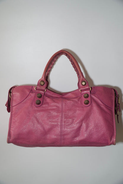 2000’s Balenciaga Cyclamen Giant 21 Rose Gold Part Time Bag