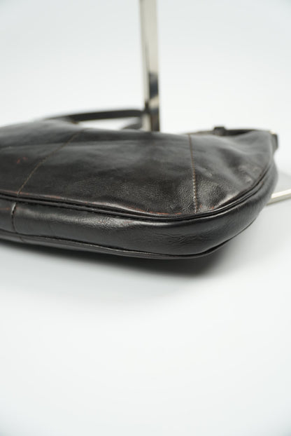 Yves Saint Laurent Rive Gauche Studded Leather Pochette