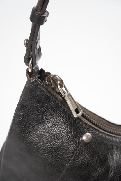 Yves Saint Laurent Rive Gauche Studded Leather Pochette