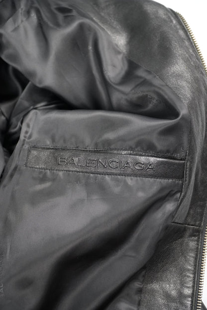 Balenciaga 1997 Nicholas Ghesquière Leather Jacket
