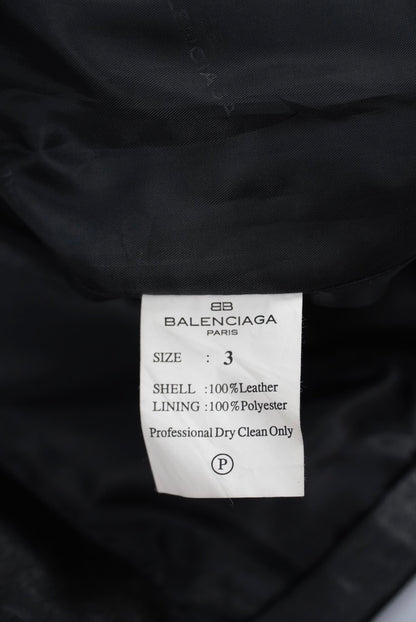 Balenciaga 1997 Nicholas Ghesquière Leather Jacket
