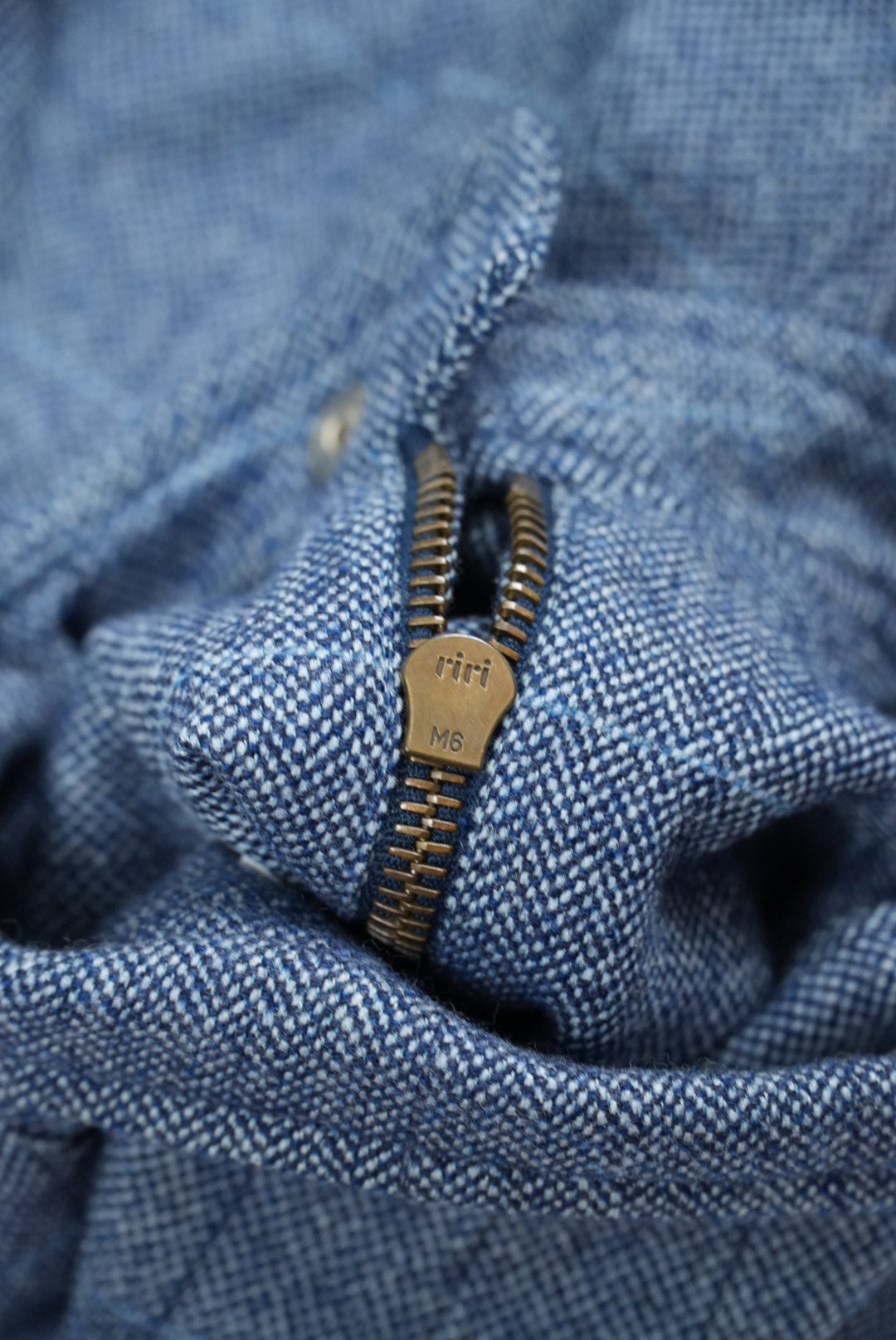 Christian Dior by John Galliano Woolen Tweed Zip-Up Jacket