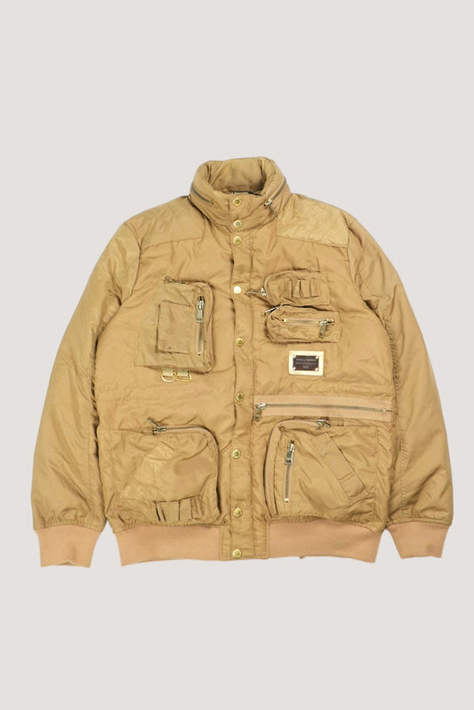Dolce & Gabbana Convertible Cargo Multi-Pocket Field Jacket