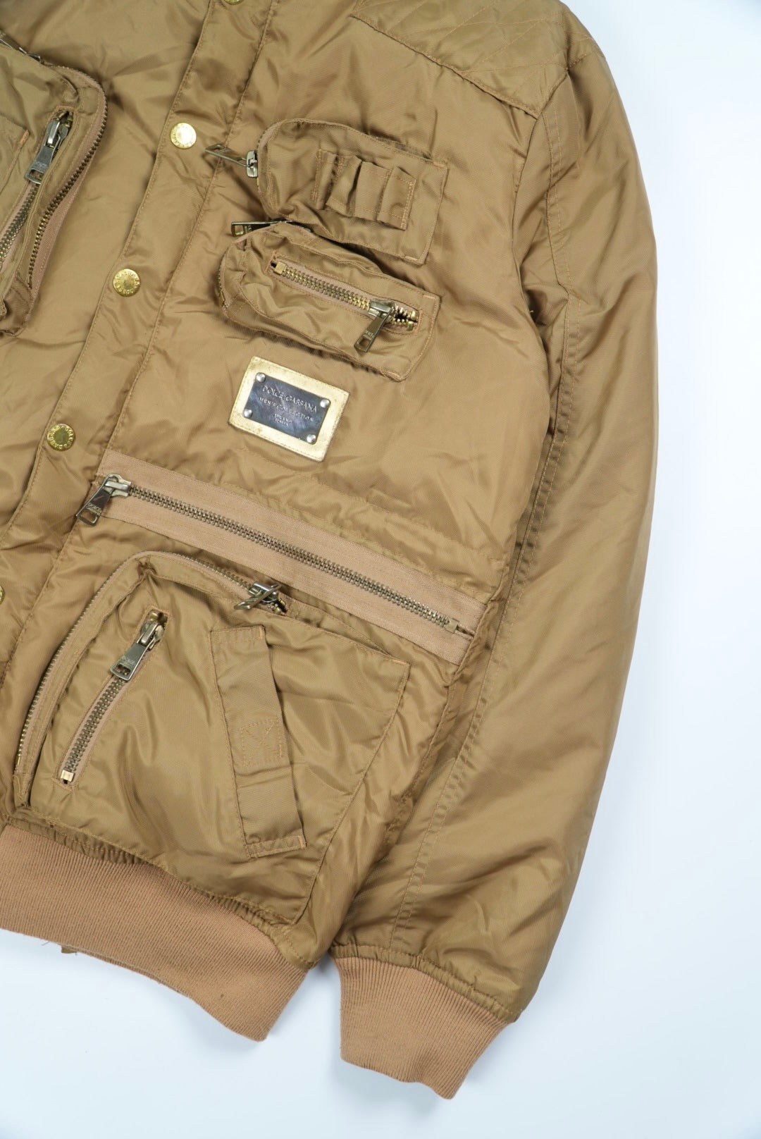 Dolce & Gabbana Convertible Cargo Multi-Pocket Field Jacket